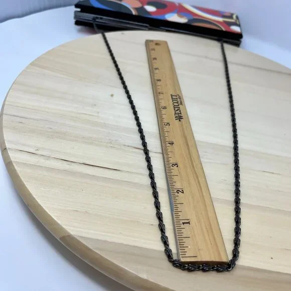 KAREN MARIE Colorful Abstract Clutch Bag with Chain - Picture 15 of 16